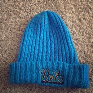 UCLA floppy knit hat